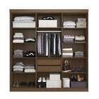 Guarda-roupa Casal Lupita 6 Pt 2 Gv Nogueira E Off White