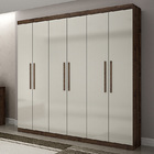 Guarda Roupa Casal Maceió 06 Portas 04 Gavetas Valverde - Can