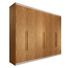 Guarda-roupa Casal Madalena 6 Portas 4 Gavetas 100% Mdf Off W