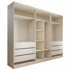 Guarda-roupa Casal Madalena 6 Portas 6 Gavetas 100% Mdf Com E