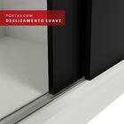 Guarda-roupa Casal Madesa Austin 4 Portas De Correr 3 Gavetas