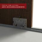 Guarda-roupa Casal Madesa Austin 4 Portas De Correr Com Espel