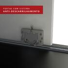 Guarda-roupa Casal Madesa Austin 4 Portas De Correr De Espelh