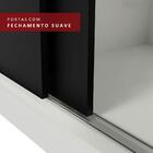 Guarda-roupa Casal Madesa Istambul 3 Portas De Correr Com Esp