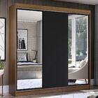 Guarda-roupa Casal Madesa Istambul 3 Portas De Correr Com Esp