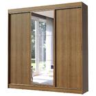 Guarda-roupa Casal Madesa Istambul 3 Portas De Correr Com Esp