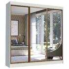 Guarda-roupa Casal Madesa Istambul 3 Portas De Correr De Espe