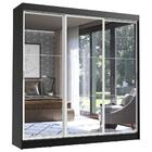 Guarda-roupa Casal Madesa Istambul 3 Portas De Correr De Espe