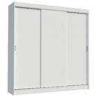 Guarda-roupa Casal Madesa Kansas 3 Portas De Correr 3 Gavetas