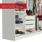 Guarda-roupa Casal Madesa Kansas 3 Portas De Correr 3 Gavetas