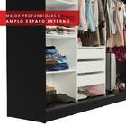 Guarda-roupa Casal Madesa Kansas 3 Portas De Correr Com Espel