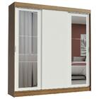 Guarda-roupa Casal Madesa Kansas 3 Portas De Correr Com Espel