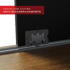 Guarda-roupa Casal Madesa Kansas 3 Portas De Correr De Espelh