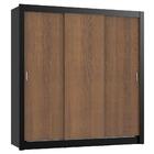 Guarda Roupa Casal Madesa Lyon 3 Portas De Correr 2 Gavetas