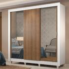 Guarda-roupa Casal Madesa Lyon Plus 3 Portas De Correr Com Es