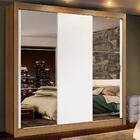 Guarda-roupa Casal Madesa Lyon Plus 3 Portas De Correr Com Es