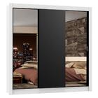 Guarda-roupa Casal Madesa Lyon Plus 3 Portas De Correr Com Es