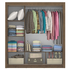 Guarda Roupa Casal Madesa Mônaco 3 Portas de Correr com Espel