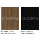 Guarda Roupa Casal Madesa Mônaco 3 Portas De Correr Com Espel