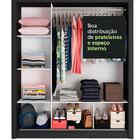 Guarda-roupa Casal Madesa Mônaco 3 Portas De Correr Com Espel