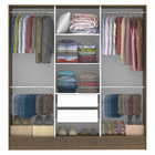 Guarda-Roupa Casal Madesa Vip 6 Portas Batentes