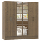 Guarda-Roupa Casal Madesa Vip Plus 6 Portas Batentes com Espe