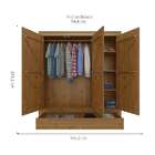 Guarda-roupa Casal Madma 3 Pt 2 Gv Marrom