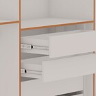 Guarda-roupa Casal Madri 6 Portas 4 Gavetas 100% Mdf Cinamomo