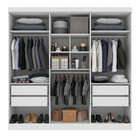 Guarda Roupa Casal Madri 6 Portas 4 Gavetas Móveis D Doro