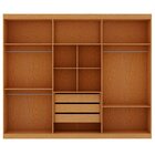 Guarda-roupa Casal Madri 6 Portas Provençais Modelo Americano