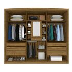 Guarda Roupa Casal Madrid 6 Portas 6 Gavetas Tcil Móveis Ipe