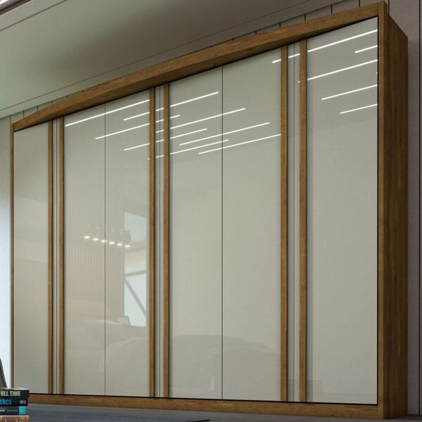 Guarda Roupa Casal Madrid 6 Portas 6 Gavetas Tcil Móveis Ipe