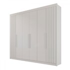 Guarda-roupa Casal Magnus 6 Portas 6 Gavetas Ripado 100% Mdf
