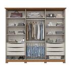 Guarda Roupa Casal Magnus 6 Portas Com Espelho - Móveis Henn