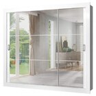 Guarda-roupa Casal Malasia Maxel Branco