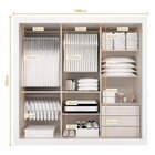 Guarda-roupa Casal Malasia Maxel Branco