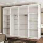 Guarda-roupa Casal Maria Diamantina 8 Portas 8 Prateleiras Br