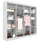 Guarda-roupa Casal Maria Diamantina 8 Portas 8 Prateleiras Br