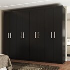 Guarda-roupa Casal Maria Diamantina 8 Portas 8 Prateleiras Pr