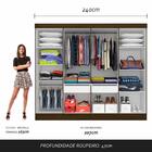 Guarda Roupa Casal Mariah 8 Portas Cedro - Móveis Arapongas