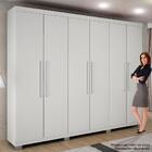 Guarda-roupa Casal Master 6 Portas Branco