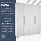 Guarda-roupa Casal Master 6 Portas Branco