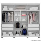 Guarda-roupa Casal Master 6 Portas Branco