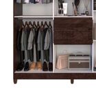 Guarda-roupa Casal Master 8 Portas 2 Gavetas Com Espelho Weng