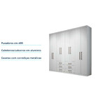 Guarda Roupa Casal Master 8 Portas 6 Gavetas Santos Andirá