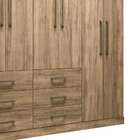 Guarda Roupa Casal Master 8 Portas 6 Gavetas Santos Andirá