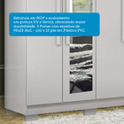 Guarda Roupa Casal Master New 8.4 8 Portas Com Espelho E Pés