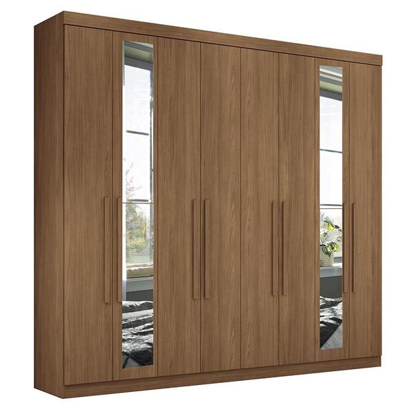 Guarda Roupa Casal Master New 8.4 8 Portas Com Espelho - Sant