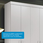 Guarda Roupa Casal Master New 8.4 8 Portas - Santos Andirá