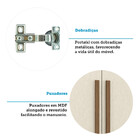 Guarda Roupa Casal Master New 8.4 8 Portas - Santos Andirá